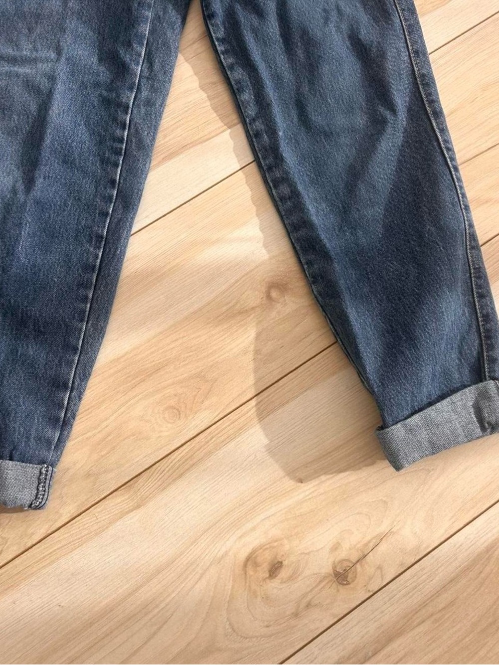 Forenza Denim Jeans in Blue with Gold Stitching - Picture 4 of 8